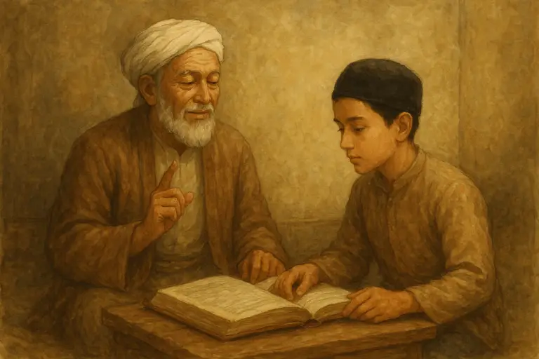 Teacher and Student in Warm Harmony